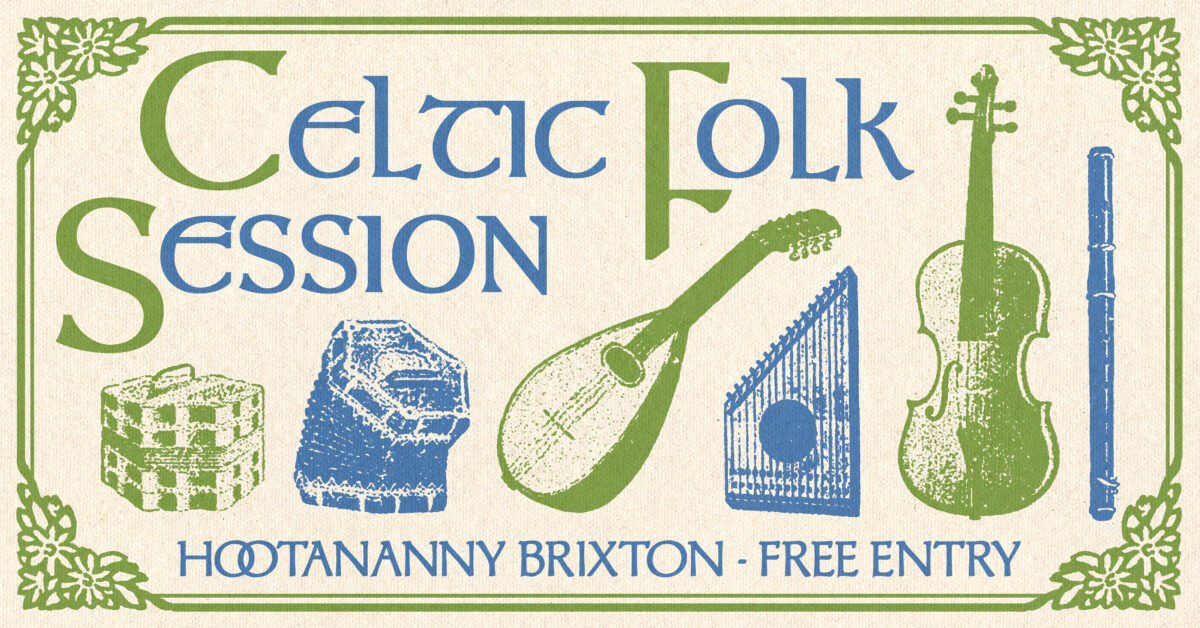 Celtic Folk Sessions  Hootananny Brixton Live Music Venue & Club, London UK