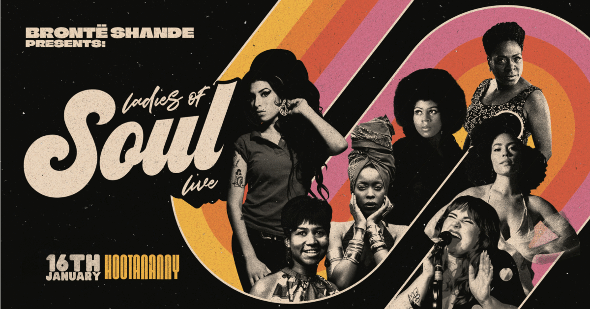 Brontë Shande: ‘The Ladies of Soul Live’  Hootananny Brixton Live Music Venue & Club, London UK