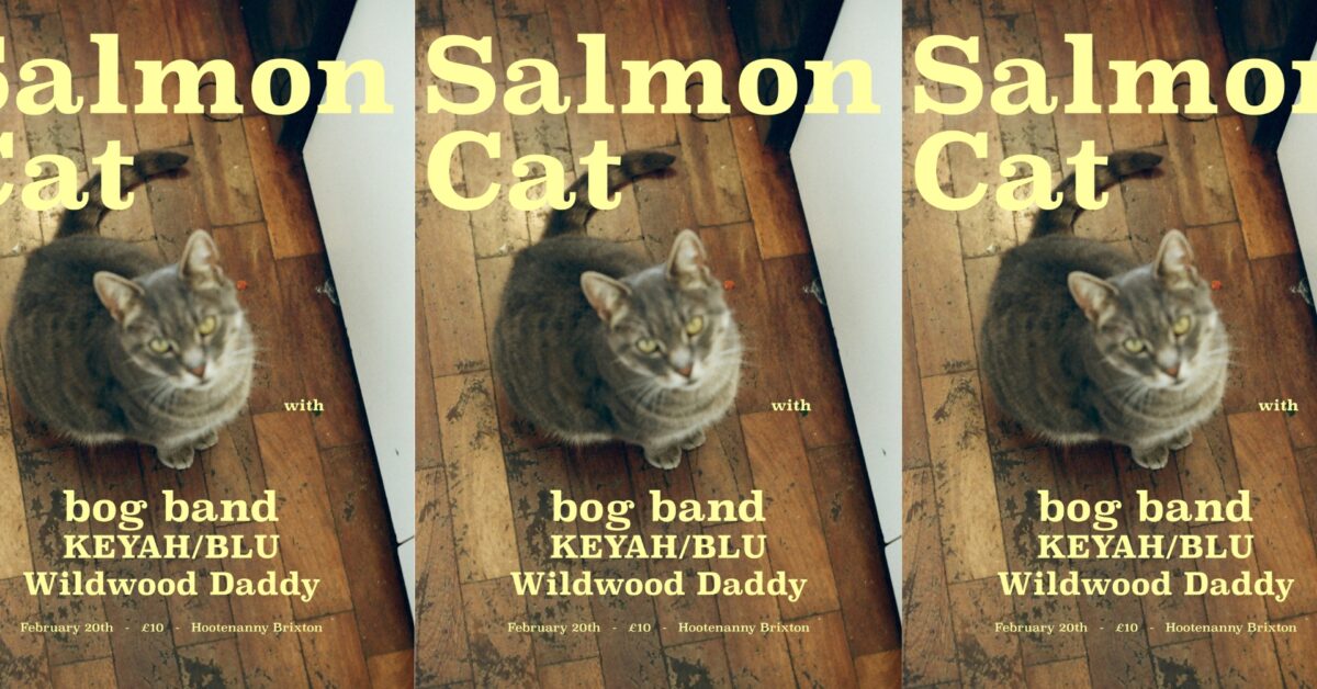 Salmon Cat w/ Bog Band, KEYAH/BLU, Wildwood Daddy  Hootananny Brixton Live Music Venue & Club, London UK