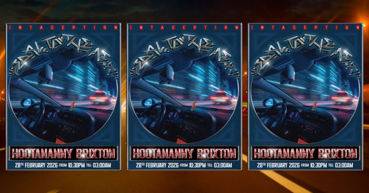 Intaception: Pedal to the Metal London Takeover  Hootananny Brixton Live Music Venue & Club, London UK