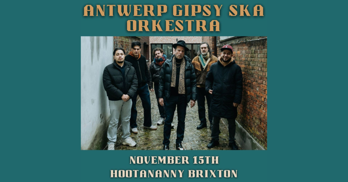 Antwerp Gipsy Ska Orchestra Hootananny Brixton Live Music Venue & Club, London UK