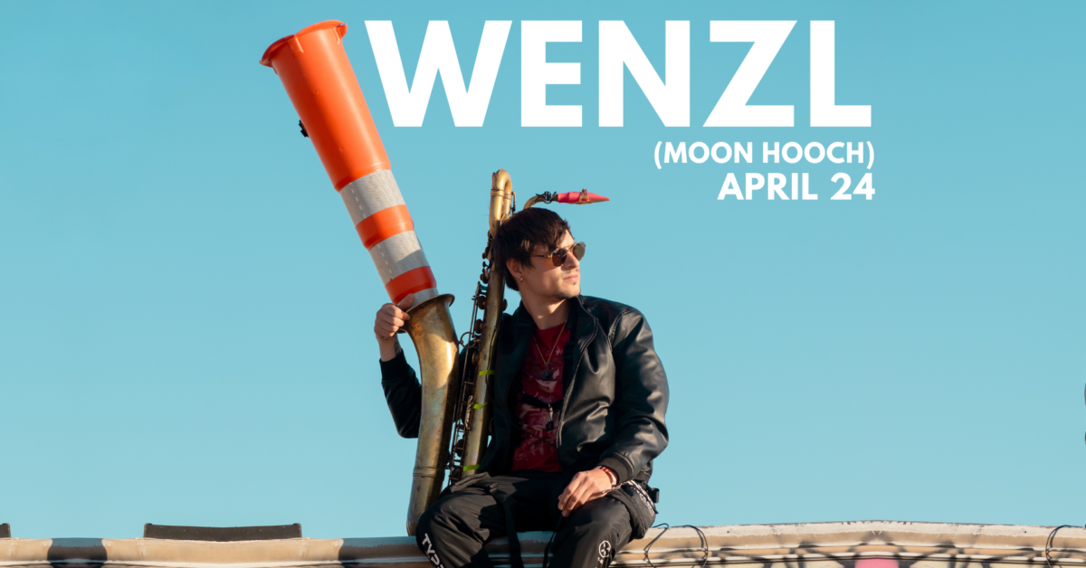 WENZL: Traffic Cone Sax Man  Hootananny Brixton Live Music Venue & Club, London UK