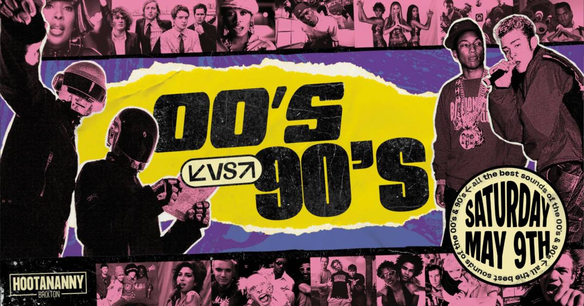 00s vs 90s  Hootananny Brixton Live Music Venue & Club, London UK