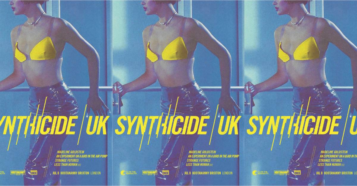 Synthicide w/ Madeline Goldstein  Hootananny Brixton Live Music Venue & Club, London UK