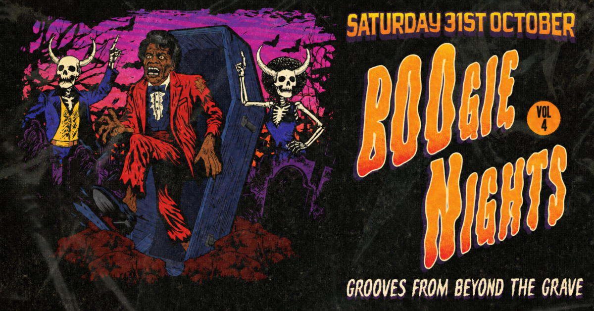 BOOgie Nights: Grooves from beyond the Grave Hootananny Brixton Live Music Venue & Club, London UK