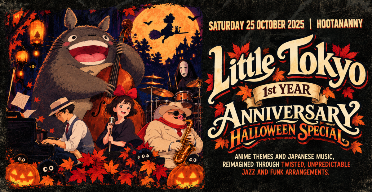 Little Tokyo – 1st Year Anniversary Halloween Special Hootananny Brixton Live Music Venue & Club, London UK